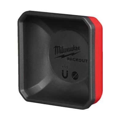Магнитний лоток-тарілка для зберігання металевих предметів MILWAUKEE Packout - 10 x 10 см