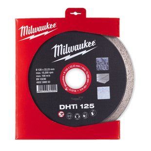 Диск алмазний MILWAUKEE, DHTI 125, O125мм
