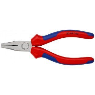 Плоскогубцы с гладкими губками KNIPEX 20 02 140