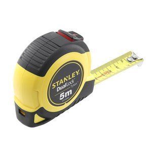 Рулетка измерительная TYLON&trade; Dual Lock длиной 5 м, шириной 19 мм, в пластмассовом корпусе STANLEY STHT36803-0