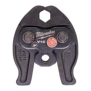 Прес-кліщі змінні для обтиску труб MILWAUKEE, J12-V15 (M12 HPT, M12 ONEHPT)