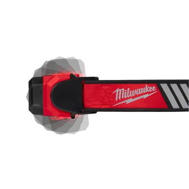 Ліхтар світлодіодний акумуляторний налобний MILWAUKEE, L4 HL-VIS-301