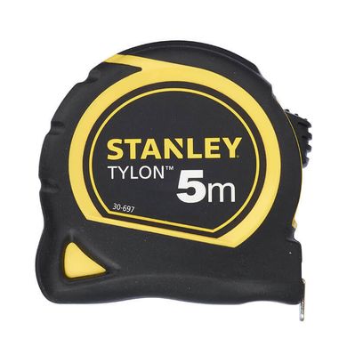 Рулетка вимірювальна Tylon ™ довжиною 5 м, шириною 19 мм, в пластмасовому корпусі STANLEY 0-30-697