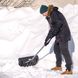Лопата для прибирання снігу 620 * 280мм з рукояткою 970 мм INTERTOOL FT-2090