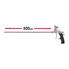 Пистолет для пены с длинным носиком 500 мм + 4 насадки INTERTOOL PT-0650