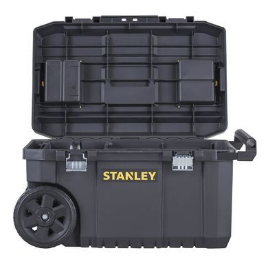 Ящик великого об’єму ESSENTIAL CHEST, розміри 665x404x344 мм, з колесами STANLEY STST1-80150