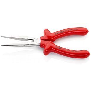 Плоские круглогубцы с режущими кромками KNIPEX 26 17 200
