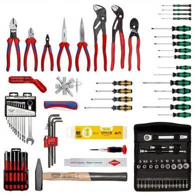 Валіза з інструментами (90шт) Robust45 Move Mechanic, Knipex 00 21 37 М