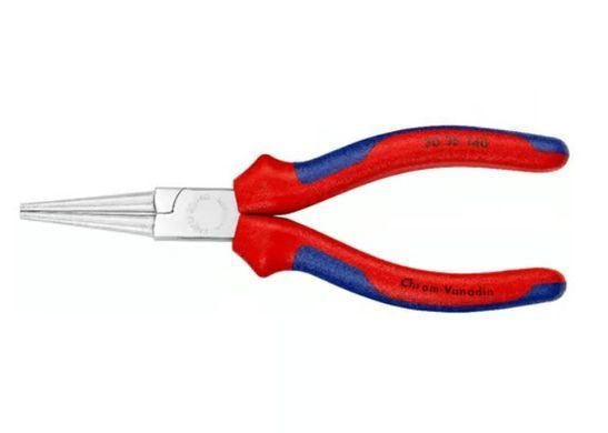 Длинногубцы хромированные 140 мм Knipex 30 35 140