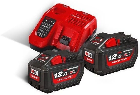 Энергокомплект M18 HNRG-122 (HВ12 2шт; з/у M12-18FC) + подарок Аккумулятор M12 B6 MILWAUKEE 49334642