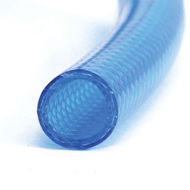 Шланг для води тришаровий, синій, 3/4", 10 м, армований, PVC INTERTOOL GE-4071