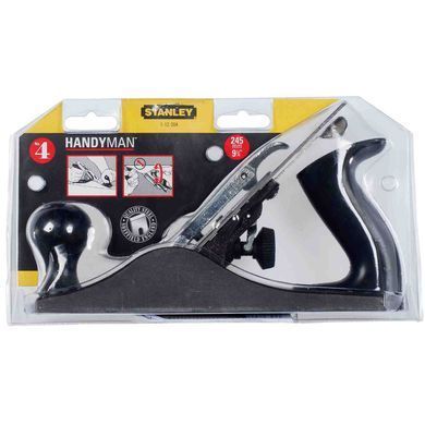 Рубанок столярний Handyman довжиною 250 мм і шириною ножа 50 мм STANLEY 1-12-204
