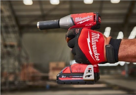 Рукавиці робочі зі шкіряними вставками MILWAUKEE, розмір 11/XXL