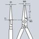 Круглогубці 125мм KNIPEX 22 01 125