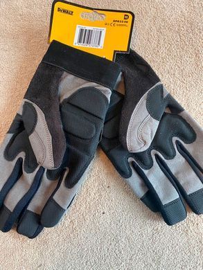 Рукавички універсальні, з накладкою ToughThread&trade; DeWALT DPG33L