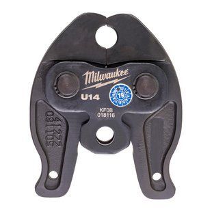 Прес-кліщі змінні для обтиску труб MILWAUKEE, J12-U14 (для M12 HPT, M12 ONEHPT)