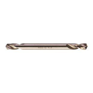 Свердло по металу HSS-G MILWAUKEE, DIN 1412 C, діаметр 4,8х62х18мм, двостороннє, (10шт), пластикова коробка