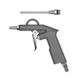 Пістолет для продування короткий з додатковим наконечником 80 мм INTERTOOL PT-0803