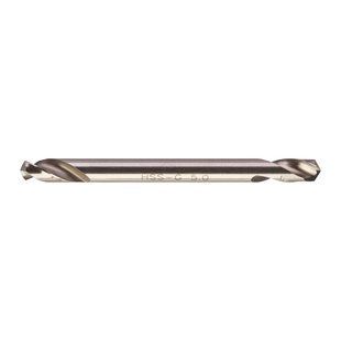 Свердло по металу HSS-G MILWAUKEE, DIN 1412 C, діаметр 5,0х62х18мм, двостороннє, (10шт), пластикова коробка