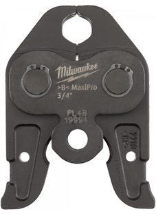 Прес-кліщі змінні для обтиску труб MILWAUKEE, J18-BMP3/4''