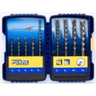 Набор буров SDS Plus SPDH 10шт. в кейсе / 5/5.5/6.0 x110мм, 5.5/6/8/10/12 x160мм, IRWIN
