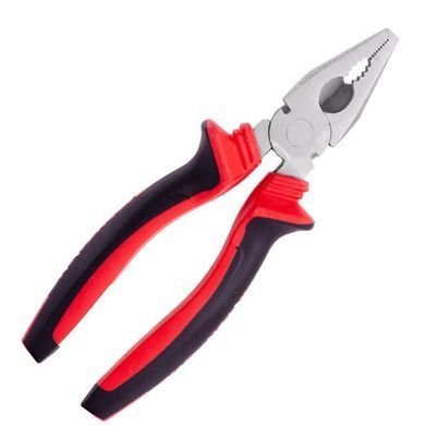 Плоскогубцы 180 мм, 40CrV, фосфатированные, полированные. INTERTOOL NT-0118