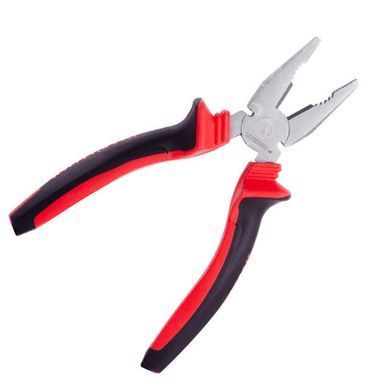 Плоскогубцы 180 мм, 40CrV, фосфатированные, полированные. INTERTOOL NT-0118