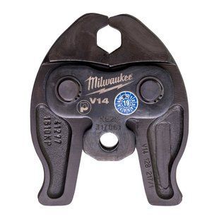 Прес-кліщі змінні для обтиску труб MILWAUKEE, J12-V16 (M12 HPT, M12 ONEHPT)