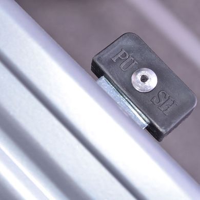 Стрем'янка з алюмінію, 4 сходинки, висота до платформи 850 мм INTERTOOL LT-1004