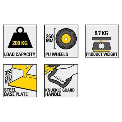 Візок вантажний STANLEY SXWT-HT522