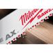 Полотно для шабельної пили AX FANG TIP MILWAUKEE, 230мм/ крок зуба 5,0мм, (5шт), (деревина з цвяхами
