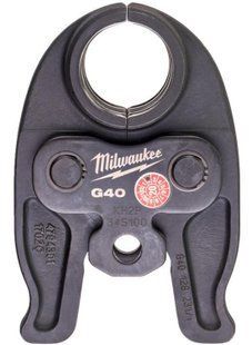 Прес-кліщі змінні для обтиску труб MILWAUKEE, J12-G40 (для M12 HPT, M12 ONEHPT)