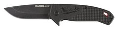 Нож MILWAUKEE HARDLINE 75 мм выкидной с гладким лезвием 48221994