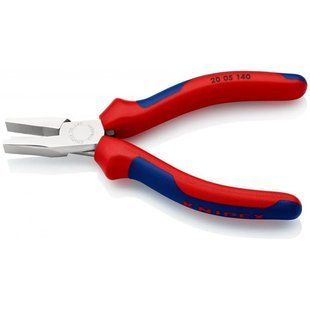 Плоскогубцы с гладкими губками KNIPEX 20 05 140