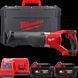 Пила шабельна акумуляторна MILWAUKEE, M18 BSX-402C (ЗП+2ак.Х4Аг+кейс)