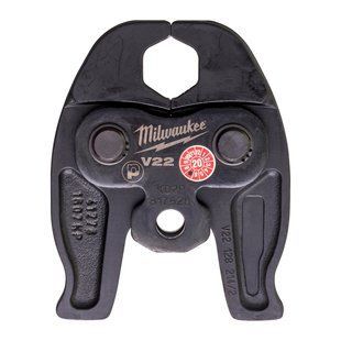 Прес-кліщі змінні для обтиску труб MILWAUKEE, J12-V22 (M12 HPT, M12 ONEHPT)