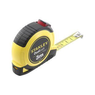 Рулетка измерительная Tylon&trade; Dual Lockдлиной 3 м, шириной 13 мм, в пластмассовом корпусе STANLEY STHT36802-0