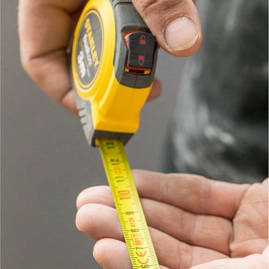 Рулетка вимірювальна Tylon ™ Dual Lock довжиною 3 м, шириною 13 мм, в пластмасовому корпусі STANLEY STHT36802-0