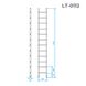 Лестница алюминиевая приставная, 12 ступеней, 3,40 м INTERTOOL LT-0112