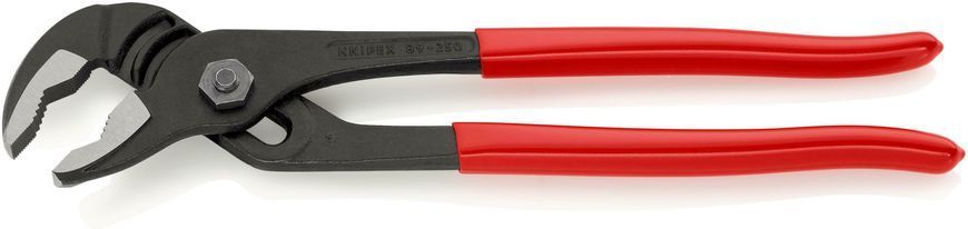 Кліщі сантехнічні переставні, діаметр 34мм KNIPEX 89 01 250, фосфатовані