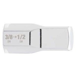 Перехідник хромований для головок MILWAUKEE, з 3/8'' на 1/2''