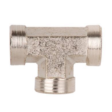 Тройник с внутренней резьбой 1/4&rdquo; INTERTOOL PT-1863