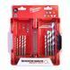 Набір свердл універсальних ShW HEX MILWAUKEE (8шт) MILWAUKEE